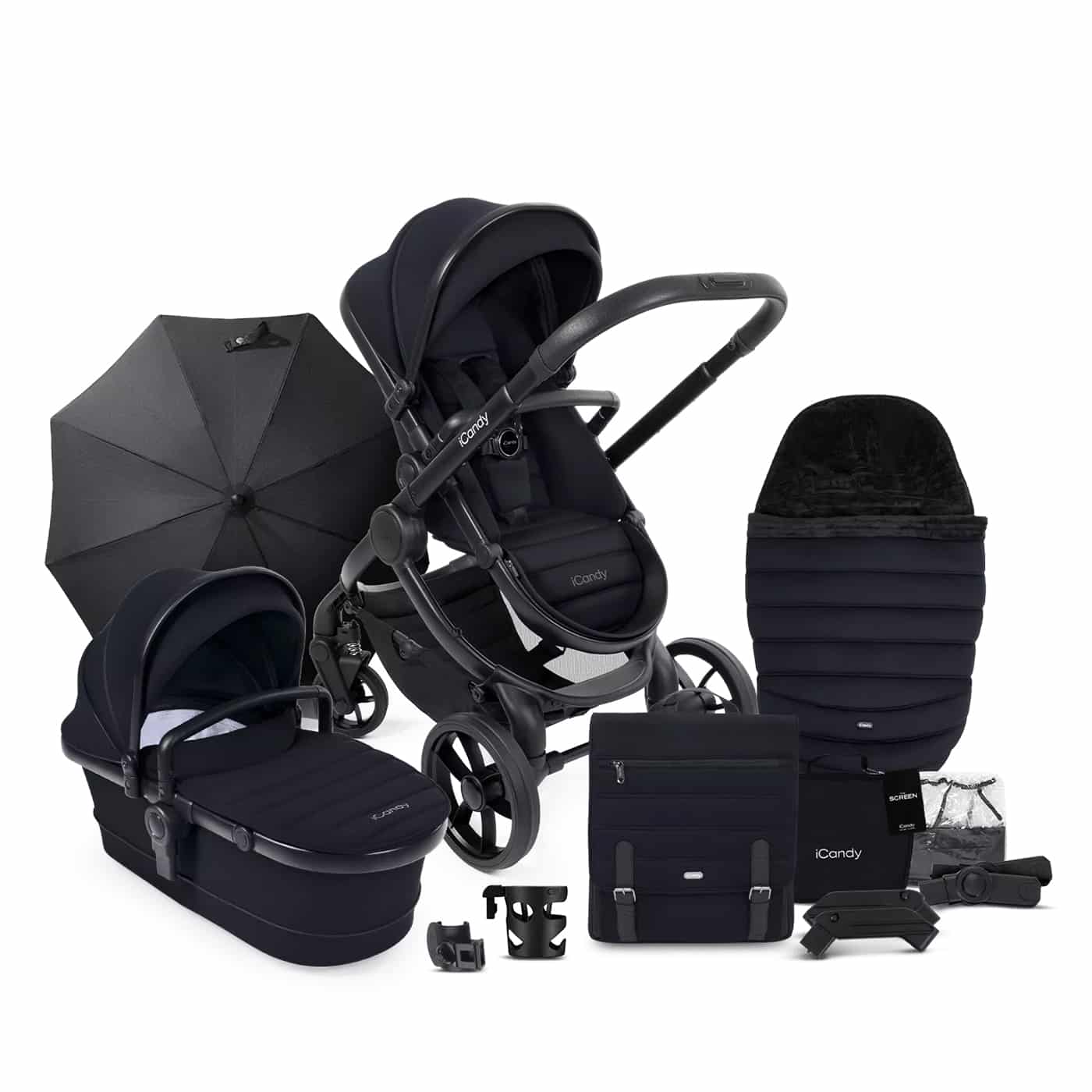 Icnady Peach 7 Complete Bundle - All Black