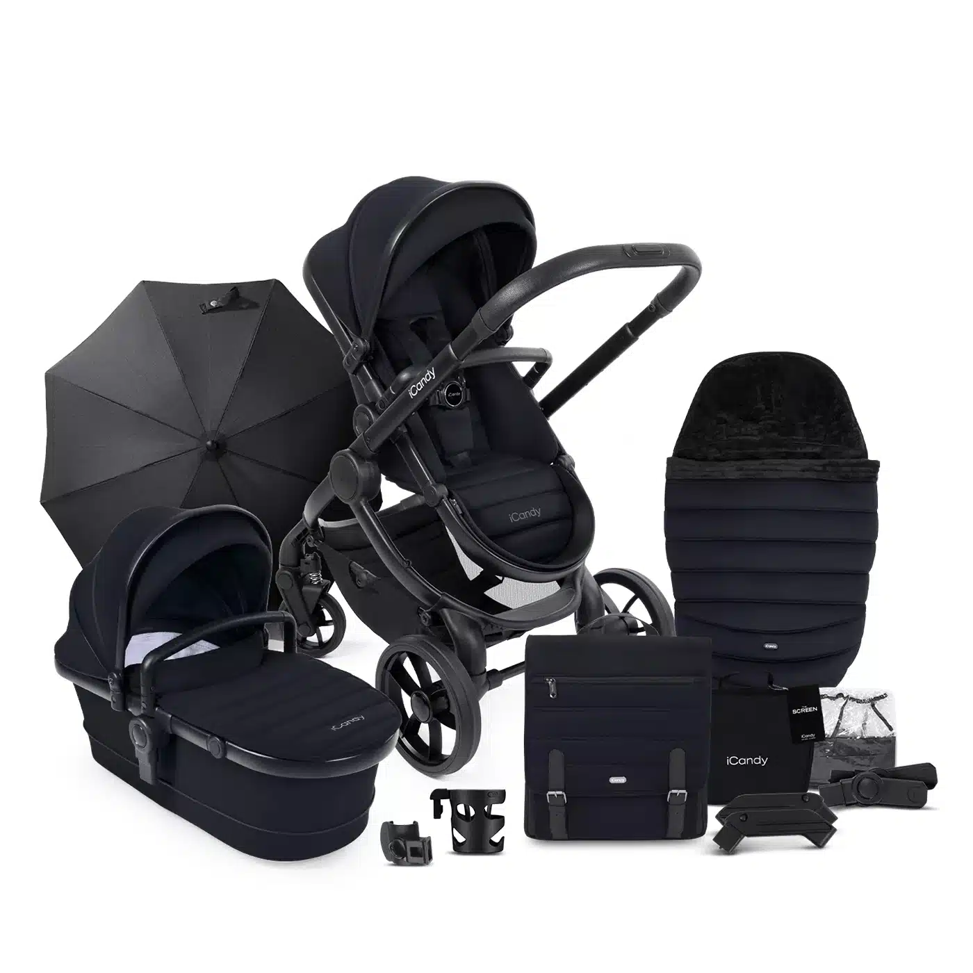 Icnady Peach 7 Complete Bundle - All Black