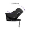 Silver Cross Approach Plus 360 and Base 360 Plus ISOFIX Base – Iconic Black 4
